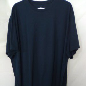 George Men's Crew Neck Short Sleeve Color Navy T-shirt Size 3XL